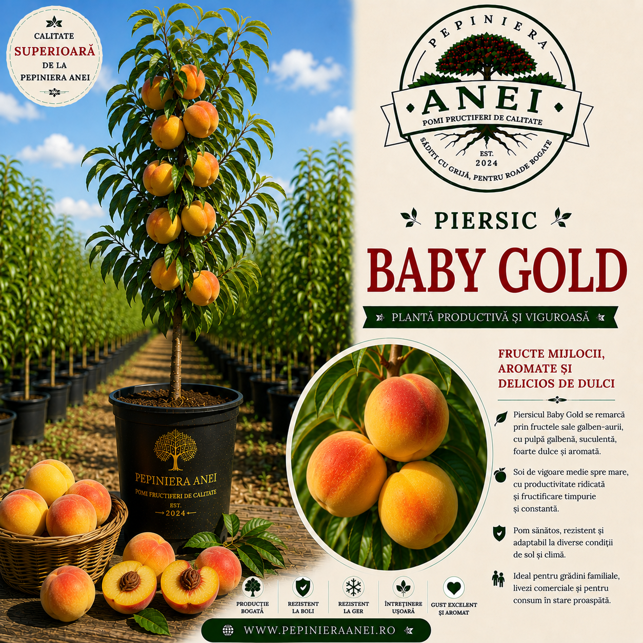 Piersic – Baby Gold