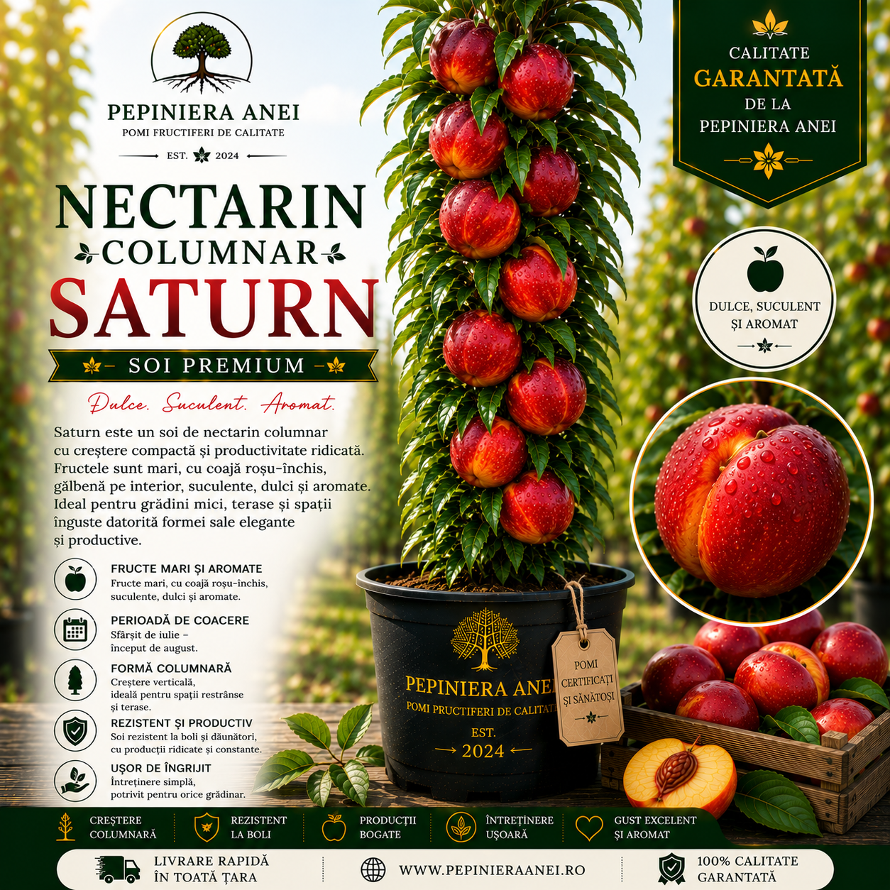 Nectarin Columnar – Saturn
