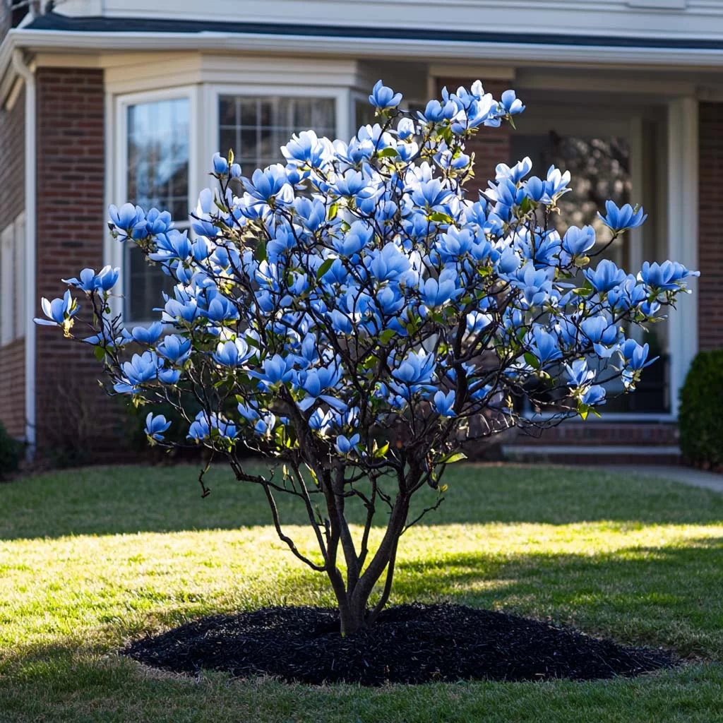 Magnolia Blue Opal (Magnolia 'Blue Opal') – Ghiveci, înălțime 80–100 cm